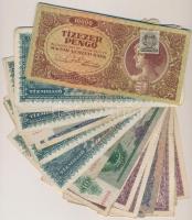 50db-os vegyes pengő bankjegy T:vegyes