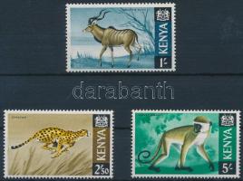 Definitive 3 stamps from set, Forgalmi sor 3 értéke