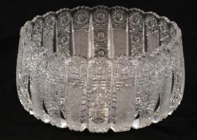 Kristályüveg tál,  20x7cm