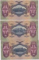 1930. 100P (3x) sorszámkövetők és egyugrású sorszámmal T:I-,II
