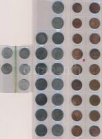 1897KB 2f Br + 1916-1918KB 20f Fe (9x) + 1926-1944. 1f Br (4x) + 2f Br/Fe (17x) + 10f Cu-Ni/Fe (57x)...