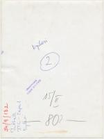 1974  Nyilasi Tibor élete első NB1-es góljának örül az FTC-Csepel bajnokin. Hátoldalon pecséttel. 24...