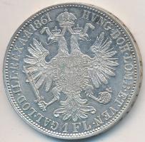 Ausztria 1861A 1Fl Ag "Ferenc József" T:2
Austria 1861A 1 Florin Ag "Franz Joseph&qu...