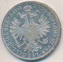 Ausztria 1861A 1Fl Ag "Ferenc József" T:2 ph.
Austria 1861A 1 Florin Ag "Franz Josep...