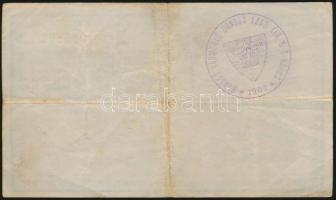 1918. 25K "3040" 3mm sima hátlap, "Brassó Vármegye Brassó Szab. Kir. R. T. Város 1902...