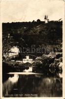 1930 Znojmo, Znaim; Udali Dyje / Thaya valley, bridge, church, photo (EB)