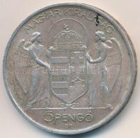 1939. 5P Ag "Horthy balra" T:2,2- 
Adamo P8.2