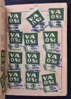 1941-84 Vegyes okmány tétel: Munkakönyv, tagsági könyv, Tanácstag-igazolvány, stb, 5db