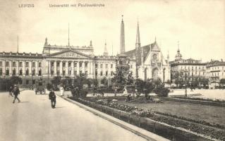 Leipzig, Universitat mit Paulinerkirche / University, church