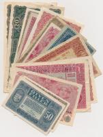 15db-os vegyes magyar korona bankjegy tétel T:vegyes