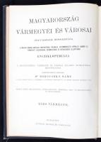 Dr. Borovszky Samu(szerk.): Magyarország vármegyéi és városai, Magyarország monográfiája. Bars várme...