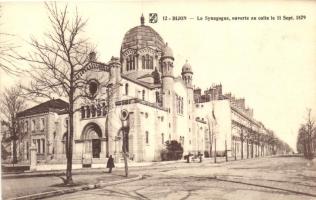 Dijon, La Synagogue, ouverte au culte le 11. Sept. 1879