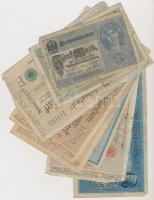 Német Birodalom 1905-1917. 20db-os vegyes bankjegy tétel T:vegyes
German Empire 1905-1917. 20pcs of...