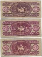 1949. 100Ft (3x) T:III