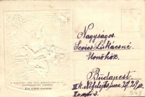 1926 Mohács - 2 db dombornyomott emléklap