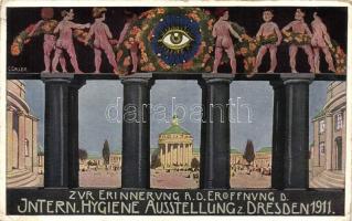1911 Dresden, International Hygiene Ausstellung / International Hygiene Exposition s: G. Erler (EK)