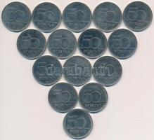 2004-2007. 50Ft (15x) emlékkiadások T:2