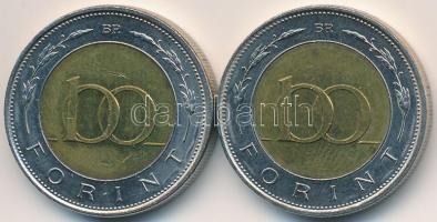 2002. 100Ft "Kossuth" (2x) T:2