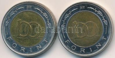 2002. 100Ft "Kossuth" (2x) T:2