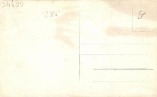 cca. 1910 Magyar honvéd tanmedence, magyar tisztek  / Hungarian military school, swimming pool, phot...