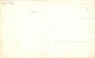 cca. 1910 Magyar honvéd iskolai akrobata gyakorlat  / Hungarian military school, acrobatic exercise,...