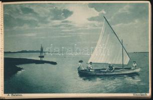 Balatoni fotólapok füzetben, 8db-os, 8x14cm