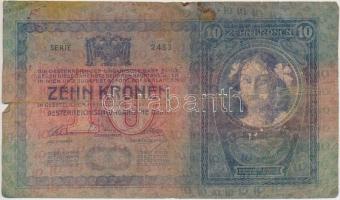 1904. 10K hamis "MAGYARORSZÁG" felülbélyegzéssel / fake overprint T:III-