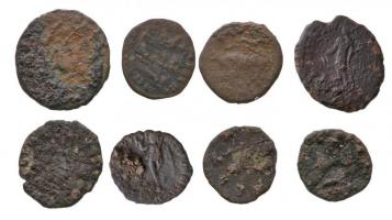 Római Birodalom 8db-os bronzpénz tétel T:3
Roman Empire 8pcs of bronze coins C:F