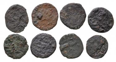Római Birodalom 8db-os bronzpénz tétel T:3
Roman Empire 8pcs of bronze coins C:F