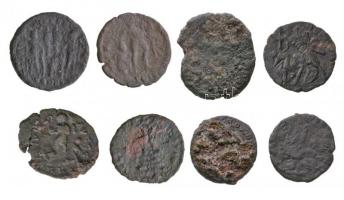 Római Birodalom 8db-os bronzpénz tétel T:3
Roman Empire 8pcs of bronze coins C:F