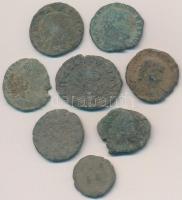 Római Birodalom 8db-os bronzpénz tétel T:3 Roman Empire 8pcs of bronze coins C:F