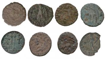 Római Birodalom 8db-os bronzpénz tétel T:3
Roman Empire 8pcs of bronze coins C:F