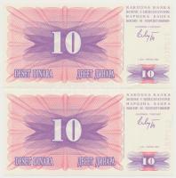Bosznia-Hercegovina 1992. 10D-1000D (8x) T:I,I-
Bosnia and Hercegovina 1992. 10 Dinara - 1000 Dinar...
