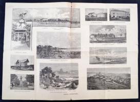 1889 "Körút a Balatonon", részlet a Vasárnapi Újság 20. számából szöveg közti képanyaggal