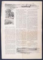 1889 "Körút a Balatonon", részlet a Vasárnapi Újság 20. számából szöveg közti képanyaggal