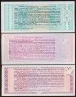 Argentína 1987-1991. 1A-100A (5x) közte "Provincia de Tucuman", "Provincia de Salta&q...