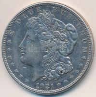 Amerikai Egyesült Államok 1921S 1$ Ag "Morgan" T:2  USA 1921S 1 Dollar Ag "Morgan Dollar" C:XF