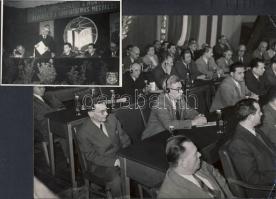 2db politikai fotó Révai József stb.