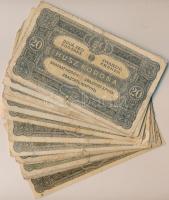 1920. 20K (30x) T:III,III-,IV