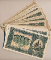 1920. 20K (40x) T:II,III,III-,IV