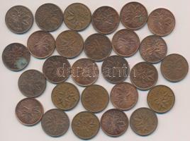 Kanada 1966-1981. 1c Br (27x) T:2 Canada 1966-1981. 1 Cent Br (27x) C:XF