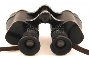 1913 F. Krauss távcső (Stereo Jumelle 6×), jelzett, számozott (No 42626), apró sérüléssel, eredeti b...