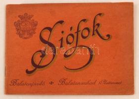 1915 Siófok képes turisztikai nyomtatvány, pp.:12, 12x17cm