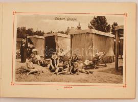 1915 Siófok képes turisztikai nyomtatvány, pp.:12, 12x17cm