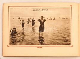 1915 Siófok képes turisztikai nyomtatvány, pp.:12, 12x17cm