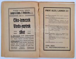 1917 A Fény. Művészfényképezési folyóirat. Szerkeszti Hoffmann Viktor. XII. évf. 2. szám. Kozma Lajo...