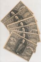 1848-1908 Franz Joseph's 60th anniversary of reign, Art Nouveau 5 Heller Ga. - 13 old postcards