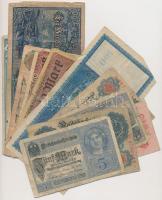 Német Birodalom / Weimari Köztársaság 30db-os vegyes bankjegy tétel T:vegyes German Empire / Weimar Republic 30pcs of banknotes C:mixed