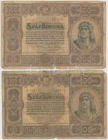 1920. 100K (8x) + 1923. 500K (2x) T:III,III-,IV,V