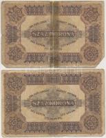 1920. 100K (8x) + 1923. 500K (2x) T:III,III-,IV,V